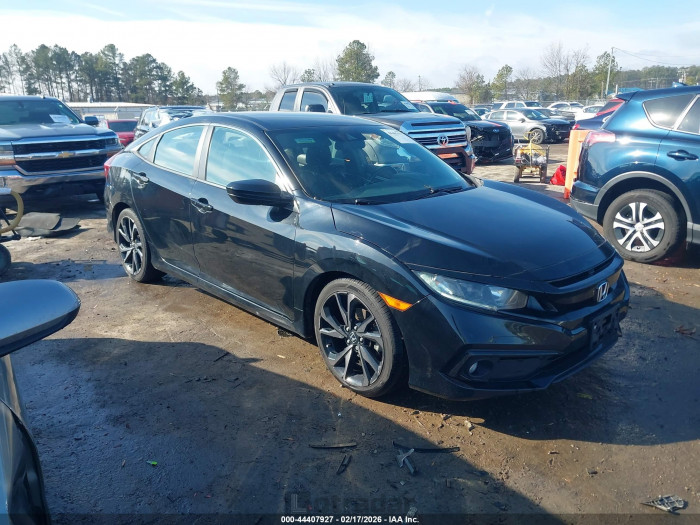 Honda Civic 2019 VIN 19XFC2F85KE027425