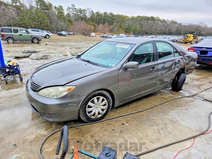 Toyota Camry 2005 VIN 4T1BE32K55U501780