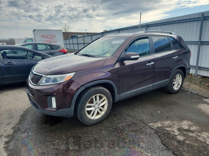Kia Sorento 2014 VIN 5XYKT4A61EG517609