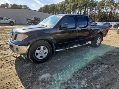 Nissan Navara (frontier) 2008 VIN 1N6AD09W18C451820