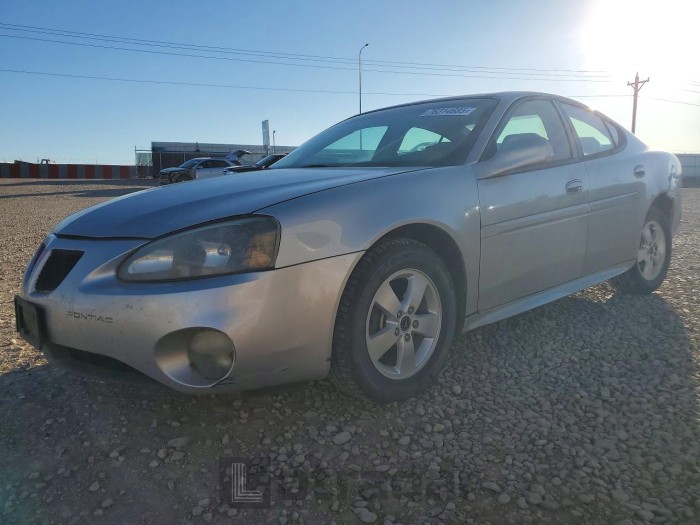 Pontiac Grand prix 2006 VIN 2G2WP552X61113789