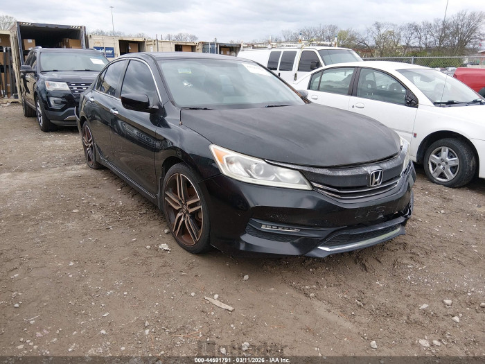 Honda Accord 2016 VIN 1HGCR2F56GA074465