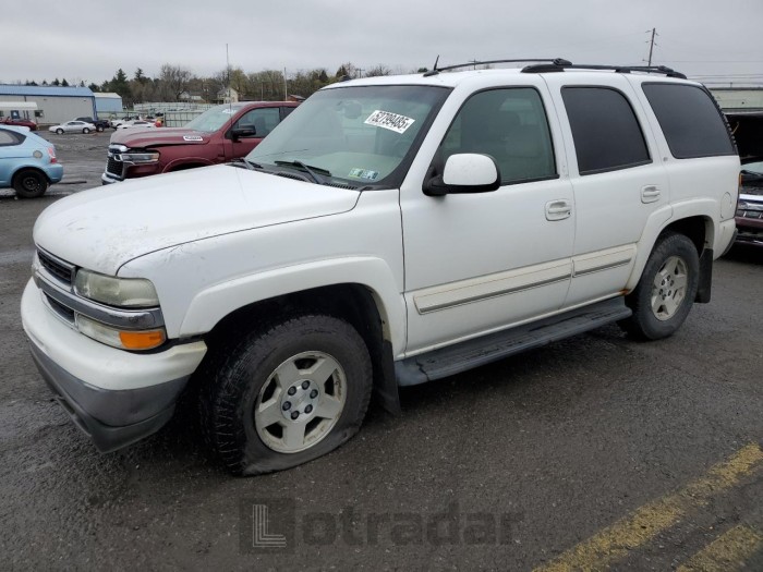Chevrolet Tahoe 2005 VIN 1GNEK13T45R100933