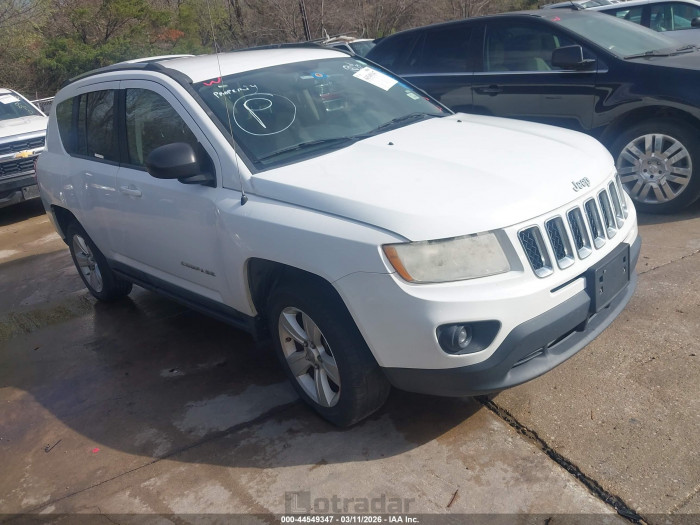 Jeep Compass 2012 VIN 1C4NJCBA6CD503622