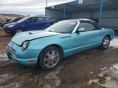 Ford Thunderbird 2002 VIN 1FAHP60A82Y123596