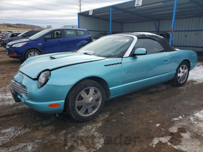 Ford Thunderbird 2002 VIN 1FAHP60A82Y123596