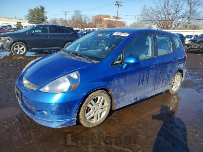Honda Fit 2008 VIN JHMGD38628S035456
