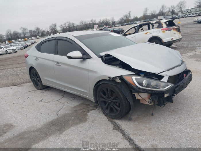 Hyundai Elantra 2018 VIN 5NPD84LF6JH387370