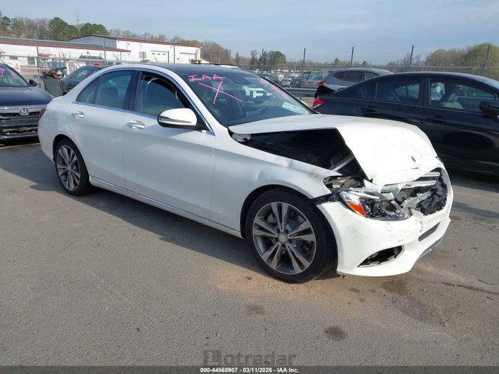 Mercedes-benz C-klasse 2016 VIN WDDWF4JB4GR172933