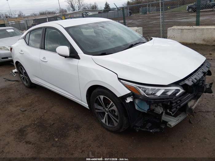 Nissan Sentra 2022 VIN 3N1AB8CV3NY225369