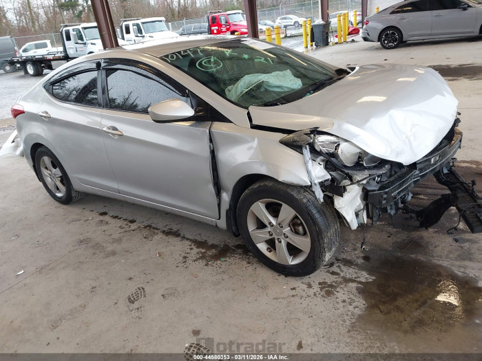 Hyundai Elantra 2013 VIN KMHDH4AE0DU891011