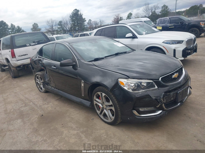 Chevrolet Ss 2016 VIN 6G3F15RW4GL224332