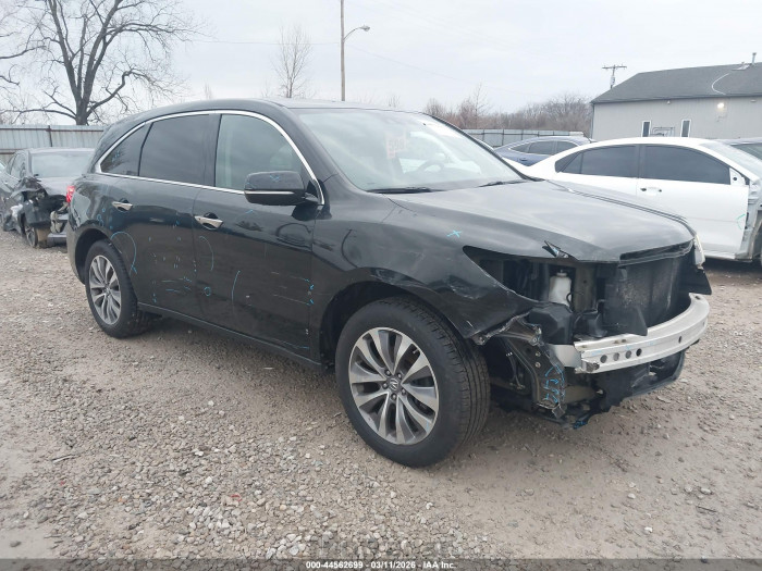 Acura Mdx 2014 VIN 5FRYD4H44EB008373