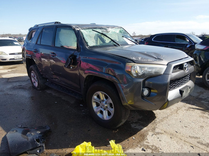 Toyota 4runner 2018 VIN JTEBU5JR6J5538824