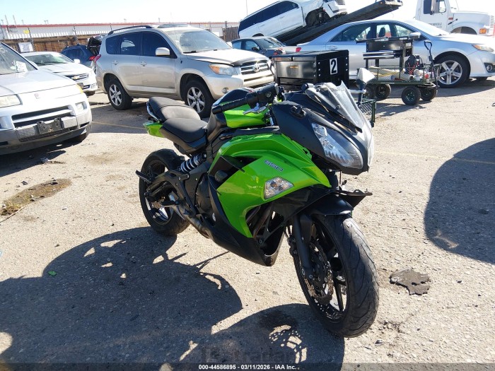 Kawasaki Ninja 2014 VIN JKAEXEF12EDA16406