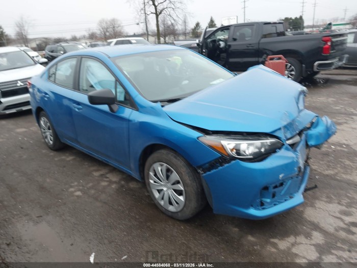 Subaru Impreza 2022 VIN 4S3GKAB61N3601553
