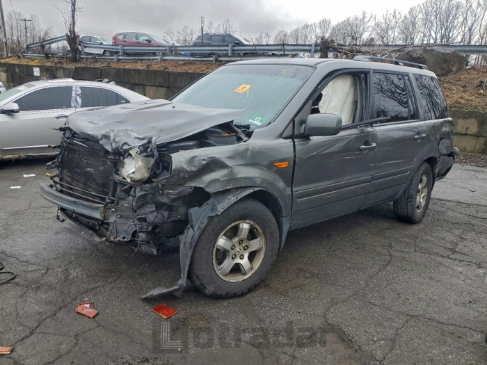 Honda Pilot 2007 VIN 2HKYF187X7H522995