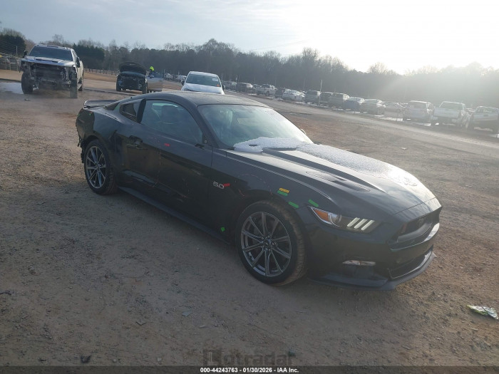 Ford Mustang 2017 VIN 1FA6P8CF4H5258997