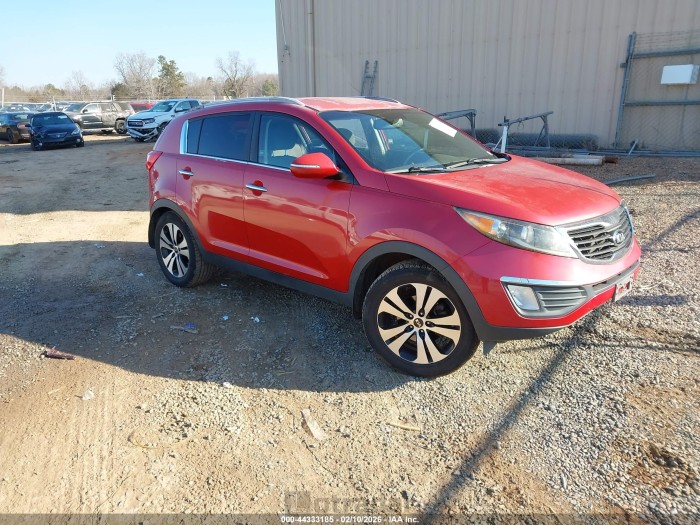 Kia Sportage 2013 VIN KNDPC3A26D7529554