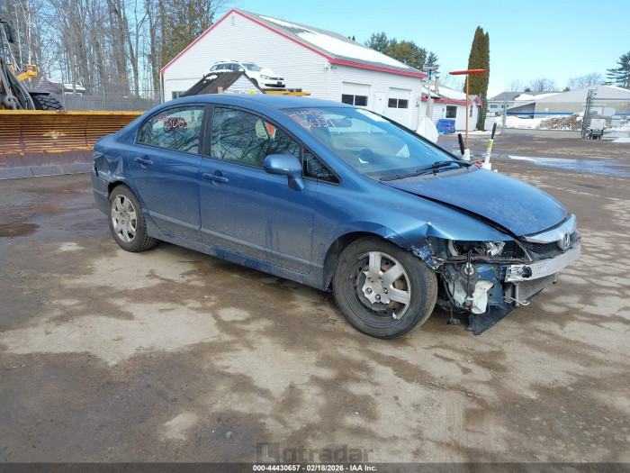 Honda Civic 2009 VIN 1HGFA16589L006612