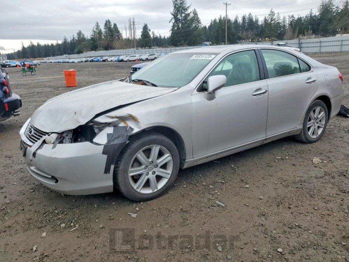 Lexus ES 2008 VIN JTHBJ46G882257813