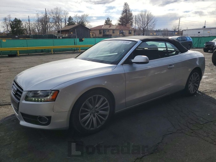 Audi A5 2010 VIN WAULFAFH2AN026387