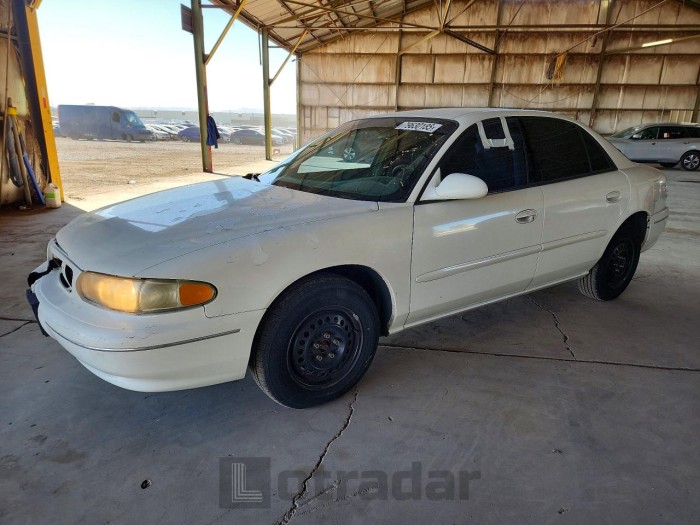 Buick Century 2003 VIN 2G4WS52J431198285