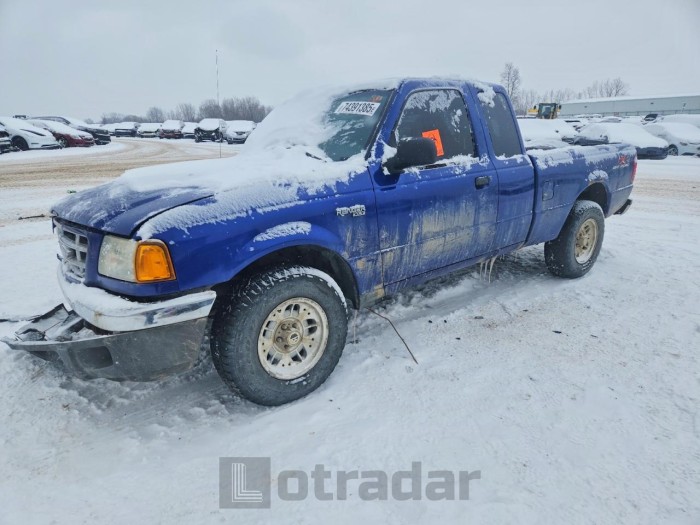 Ford Ranger 2003 VIN 1FTYR44V63PA72967