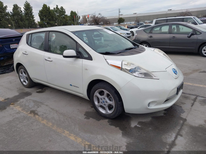 Nissan Leaf 2012 VIN JN1AZ0CP1CT020041