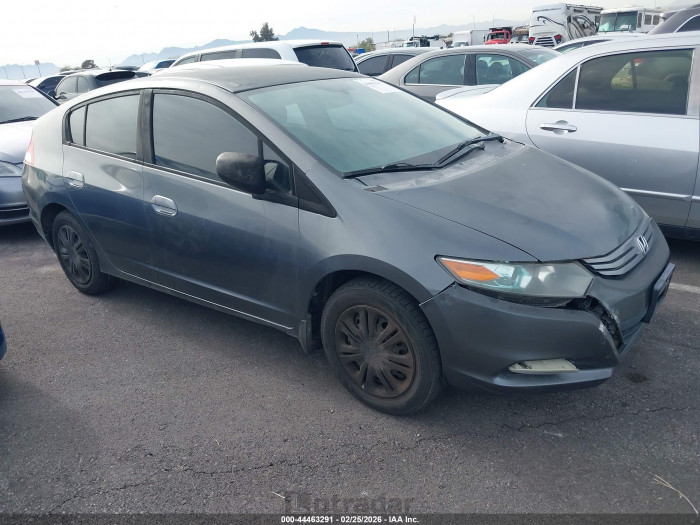 Honda Insight 2010 VIN JHMZE2H52AS038452