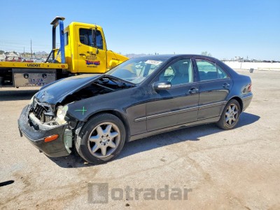Mercedes-benz C-klasse 2004 WDBRF61J54F443231