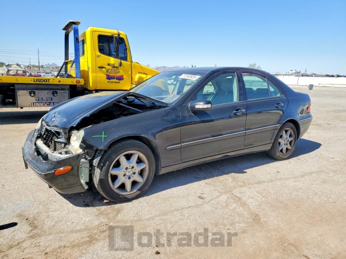 Mercedes-benz C-klasse 2004 VIN WDBRF61J54F443231