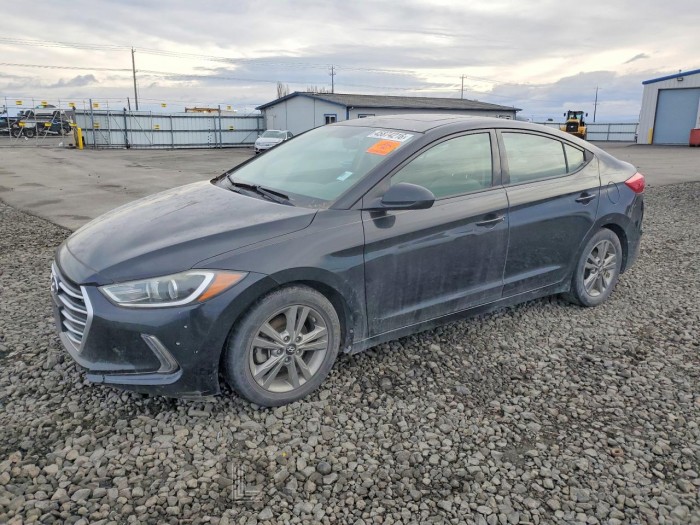 Hyundai Elantra 2017 VIN 5NPD84LF0HH142350