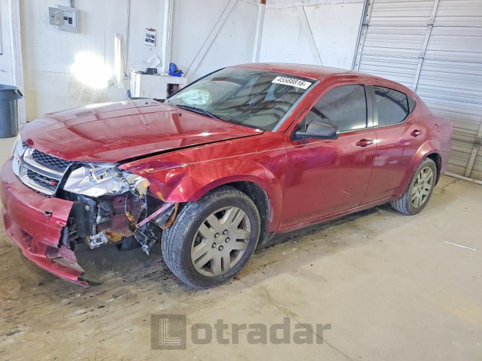 Dodge Avenger 2014 VIN 1C3CDZAB9EN196783