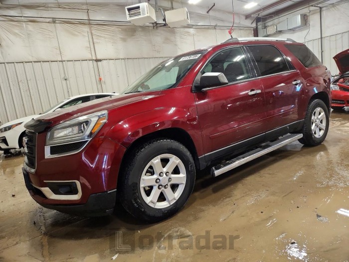 Gmc Acadia 2016 VIN 1GKKVPKD6GJ261192