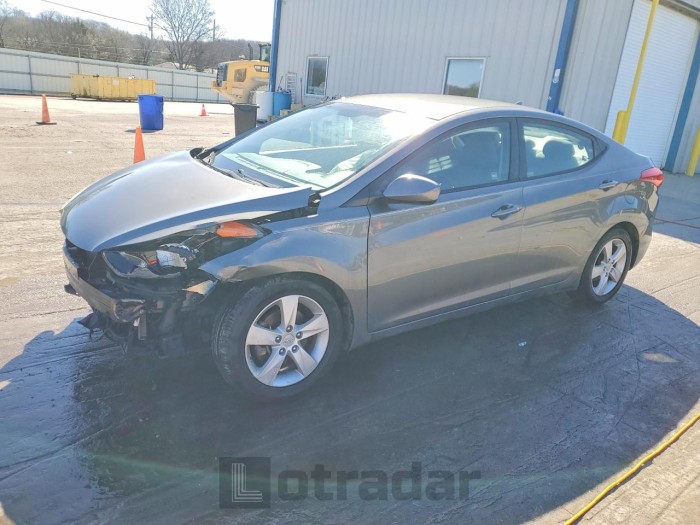 Hyundai Elantra 2013 VIN 5NPDH4AE4DH168146