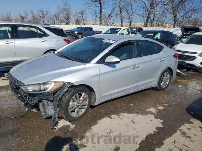 Hyundai Elantra 2017 VIN KMHD84LF2HU381285