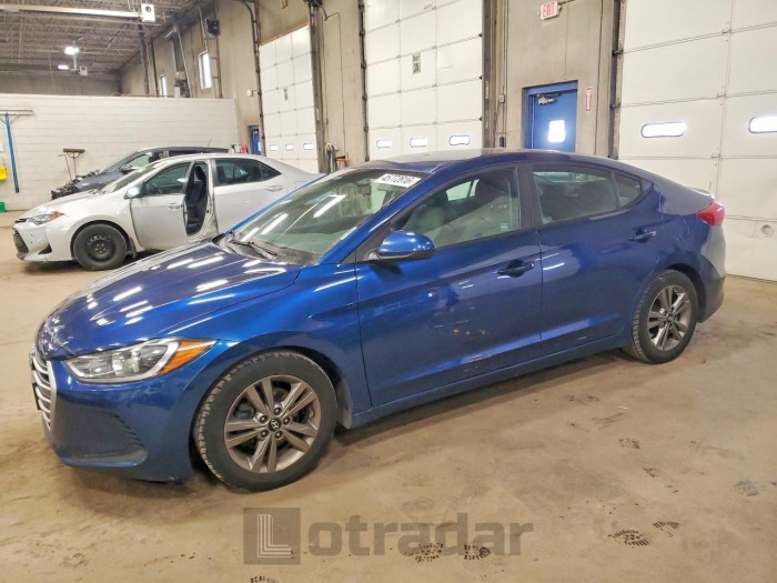 Hyundai Elantra 2017 VIN 5NPD84LF2HH114985