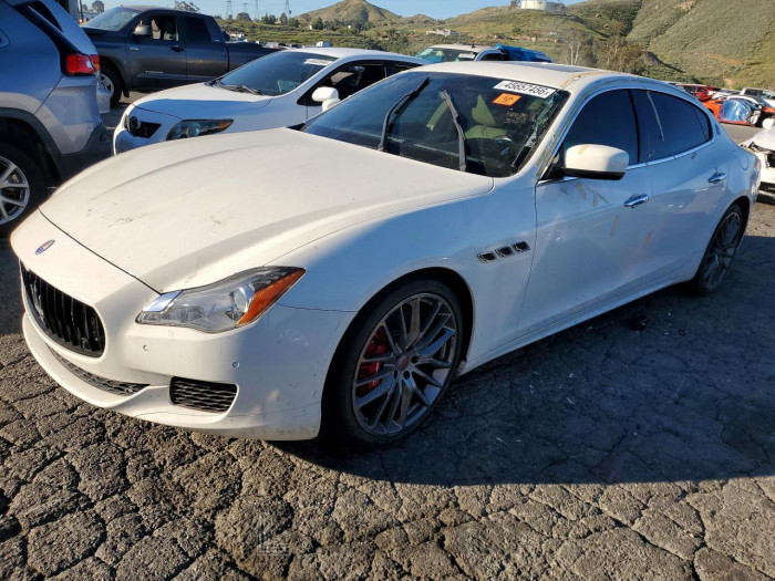 Maserati Quattroporte 2015 VIN ZAM56PPA4F1146217