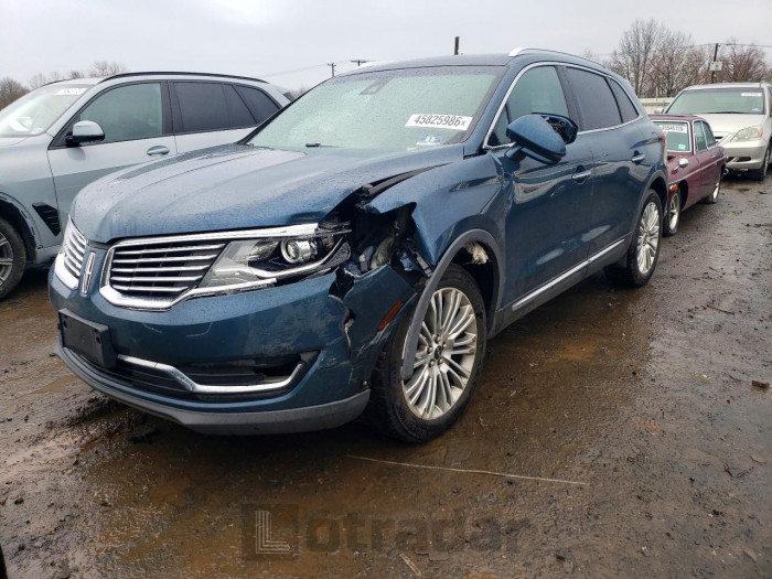 Lincoln Mkx 2016 VIN 2LMTJ8LR6GBL54309
