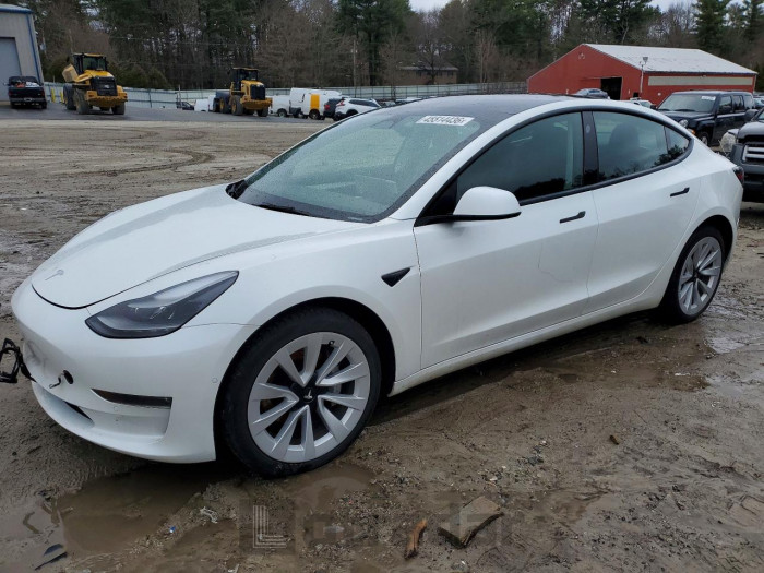 Tesla Model 3 2022 VIN 5YJ3E1EB2NF311470