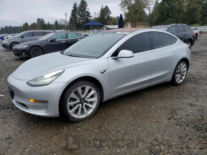 Tesla Model 3 2018 VIN 5YJ3E1EA5JF017966