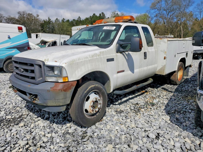 Ford F450 2003 VIN 1FDXX47P83EB91271
