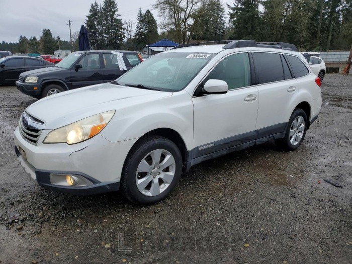 Subaru Outback 2011 VIN 4S4BRBCC7B3312796