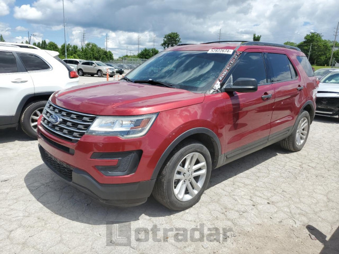 Ford Explorer 2016 VIN 1FM5K7BH9GGA76390