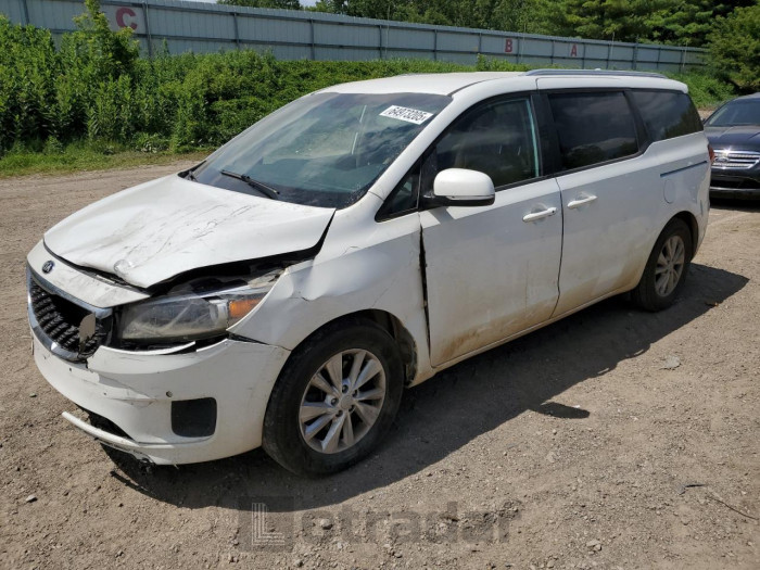 Kia SEDONA 2017 VIN KNDMB5C12H6249406