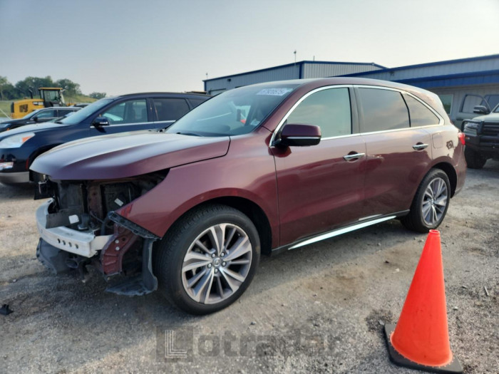 Acura Mdx 2018 VIN 5J8YD4H50JL007885