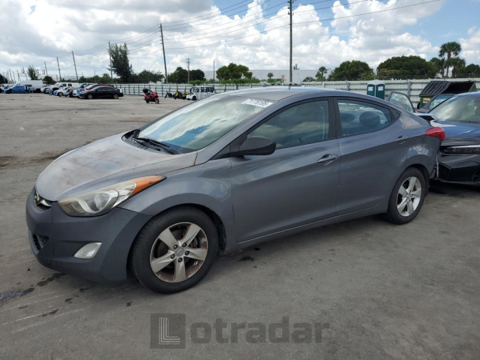 Hyundai Elantra 2012 VIN 5NPDH4AE7CH087804