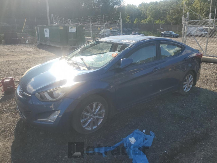 Hyundai Elantra 2015 VIN KMHDH4AE0FU446335