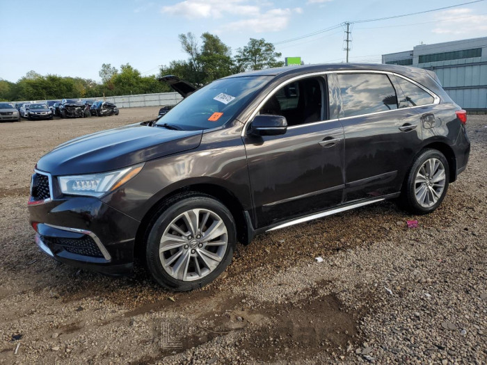 Acura Mdx 2017 VIN 5FRYD4H59HB023478